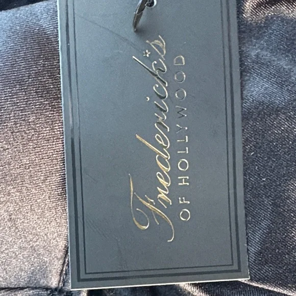 Frederick's of Hollywood Black Satin Bodysuit - Picture 8 of 8